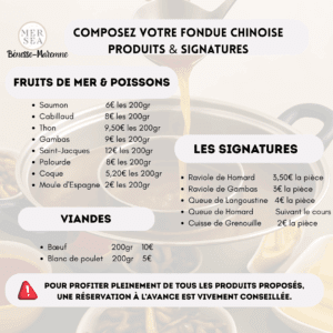 Mersea Plateau De Fruits De Mer Benesse Maremne NOUVEAUTE MERSEA La Fondue Chinoise Fait Son Entree .zip 2